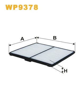 Filter, cabin air (WP9378)