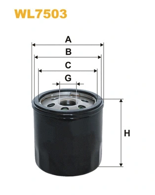 Oil Filter (WL7503)