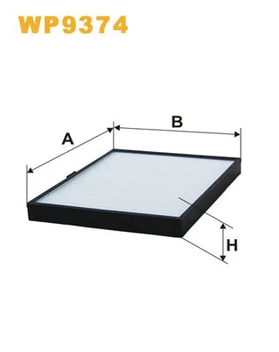 Filter, cabin air (WP9374)