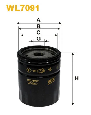 Oil Filter (WL7091)