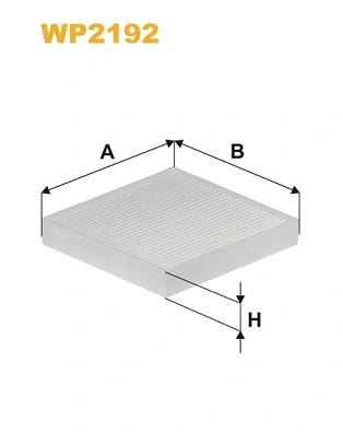Filter, cabin air (WP2192)