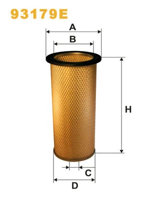 Secondary Air Filter (93179E)