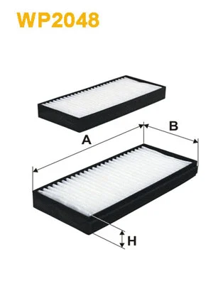 Filter, cabin air (WP2048)