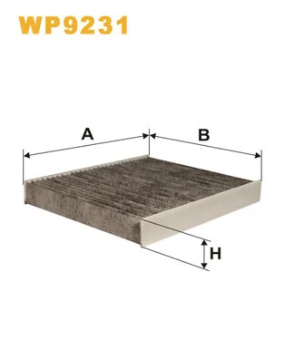 Filter, cabin air (WP9231)