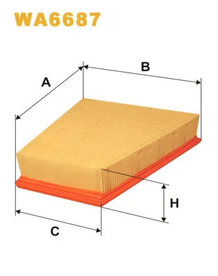 Air Filter (WA6687)