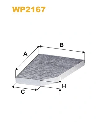 Filter, cabin air (WP2167)