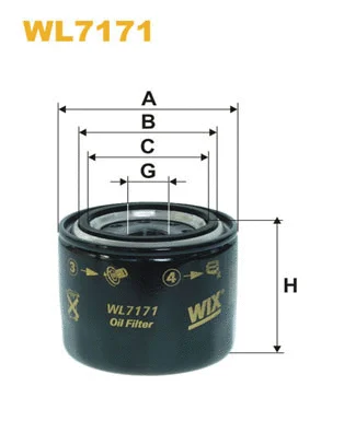 Oil Filter (WL7171)