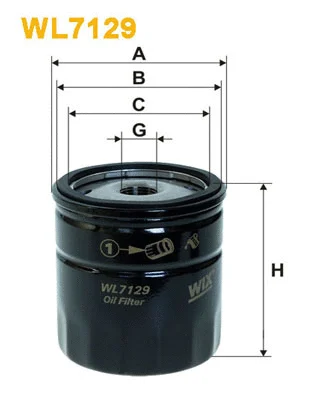 Oil Filter (WL7129)
