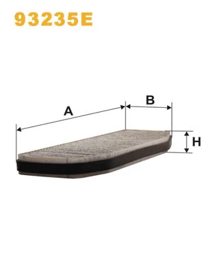 Filter, cabin air (93235E)