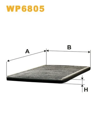 Filter, cabin air (WP6805)