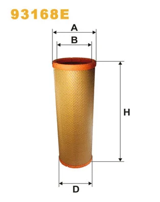 Secondary Air Filter (93168E)