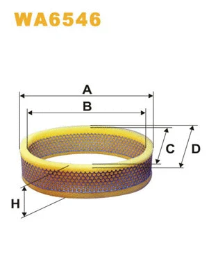 Air Filter (WA6546)