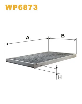 Filter, cabin air (WP6873)