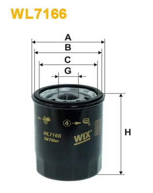 Oil Filter (WL7166)