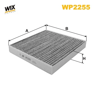 Filter, cabin air (WP2255)