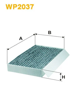 Filter, cabin air (WP2037)
