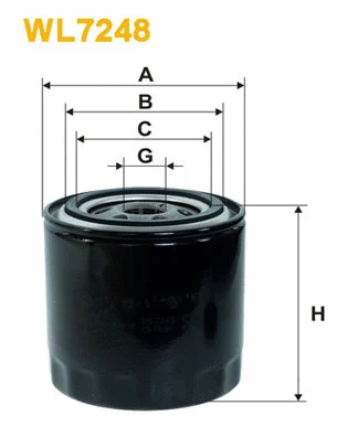 Oil Filter (WL7248)