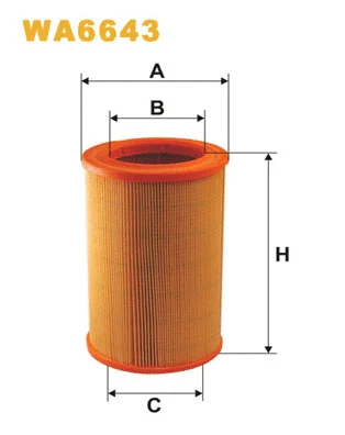 Air Filter (WA6643)