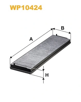 Filter, cabin air (WP10424)