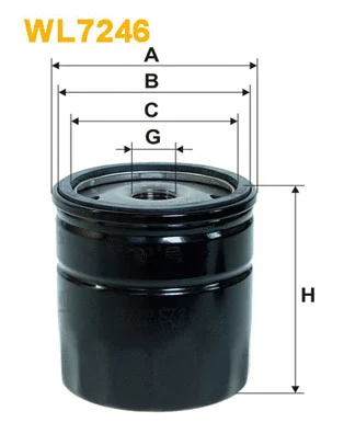 Oil Filter (WL7246)