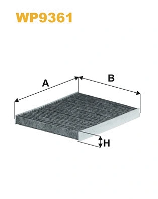 Filter, cabin air (WP9361)