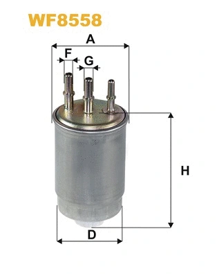Fuel Filter (WF8558)