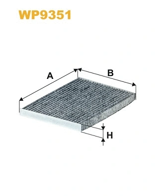 Filter, cabin air (WP9351)