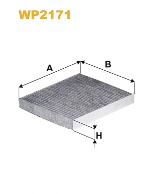 Filter, cabin air (WP2171)