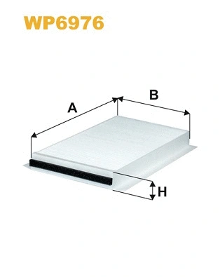Filter, cabin air (WP6976)