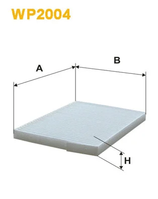 Filter, cabin air (WP2004)