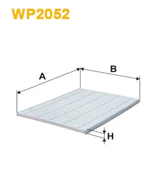 Filter, cabin air (WP2052)