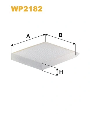 Filter, cabin air (WP2182)