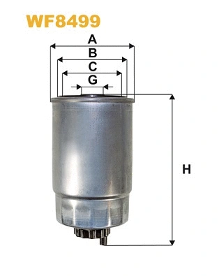Fuel Filter (WF8499)