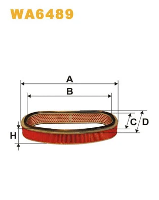 Air Filter (WA6489)
