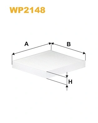 Filter, cabin air (WP2148)