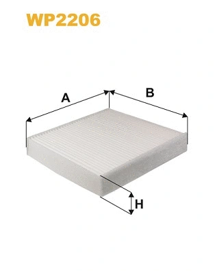 Filter, cabin air (WP2206)