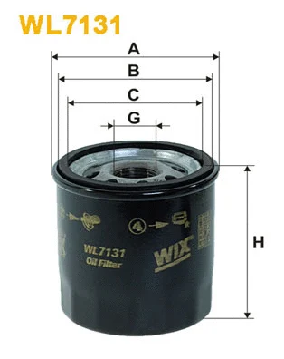 Oil Filter (WL7131)