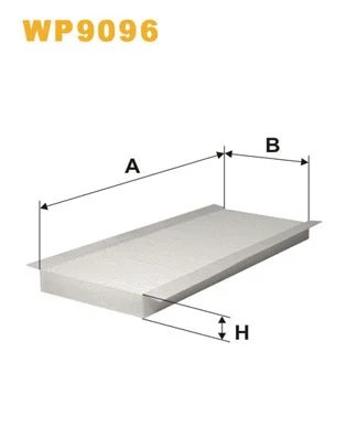 Filter, cabin air (WP9096)