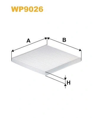 Filter, cabin air (WP9026)