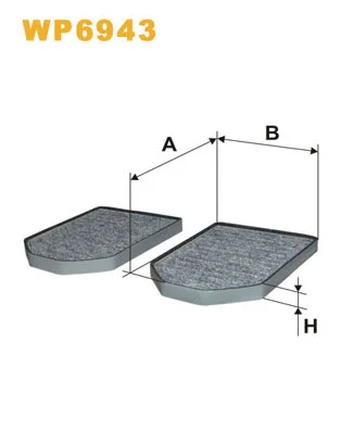 Filter, cabin air (WP6943)
