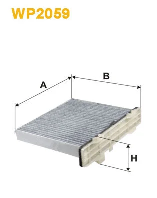 Filter, cabin air (WP2059)