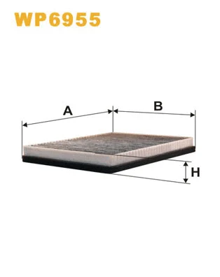 Filter, cabin air (WP6955)