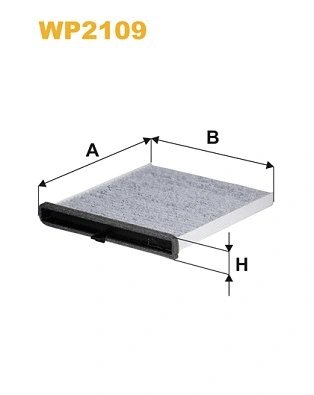 Filter, cabin air (WP2109)