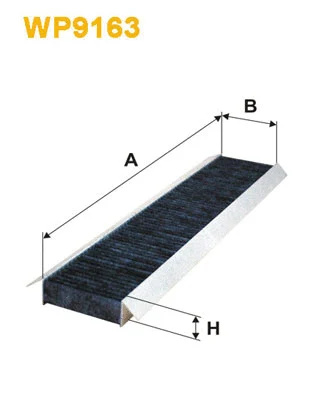 Filter, cabin air (WP9163)