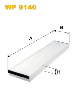 Filter, cabin air (WP9140)