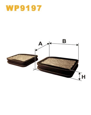 Filter, cabin air (WP9197)