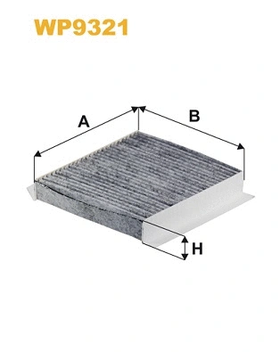 Filter, cabin air (WP9321)