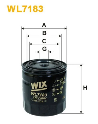 Oil Filter (WL7183)