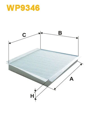 Filter, cabin air (WP9346)
