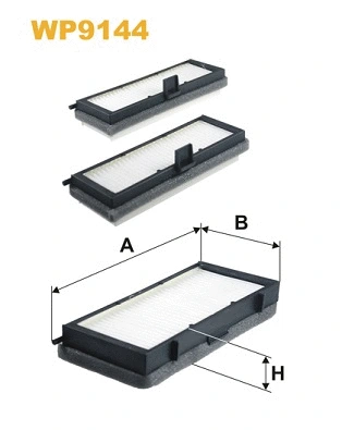 Filter, cabin air (WP9144)